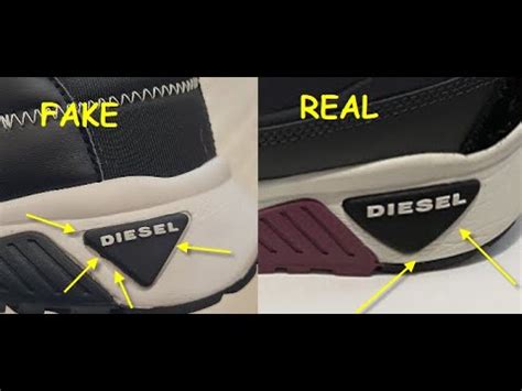 how to spot fake diesel shoes|Here's How to Spot Fake Sneakers .